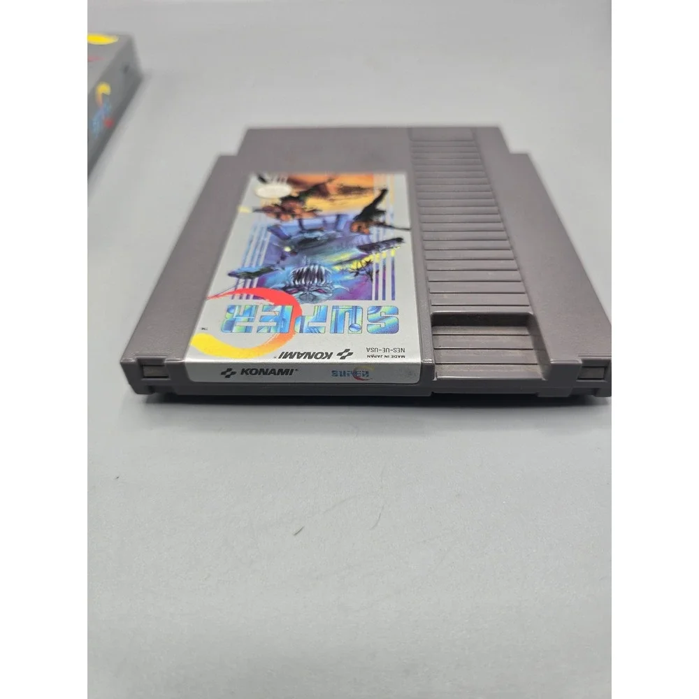 Super C Nintendo NES Instruction Manual Original 1990 Konami Booklet Only Contra